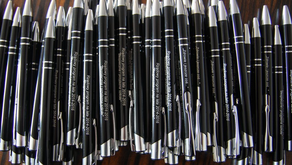 długopisy z nadrukiem tarnów