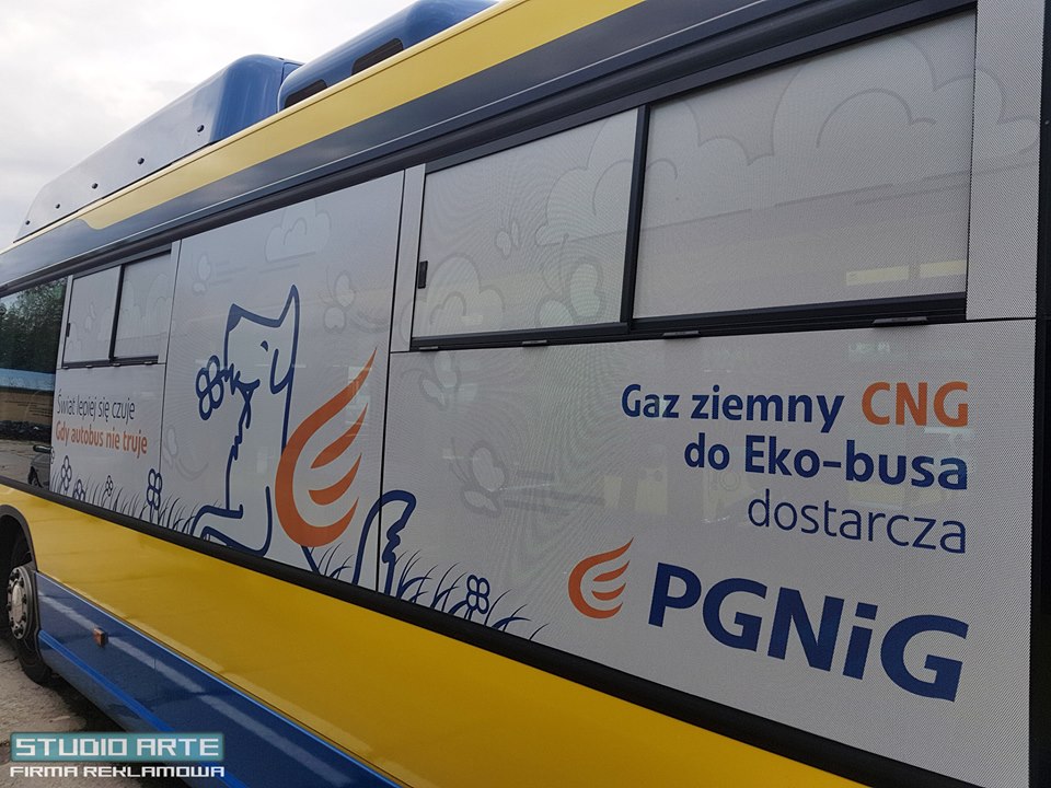 reklama na autobusach w Tarnowie