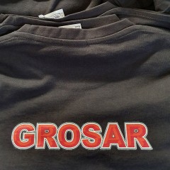Koszulki z nadrukiem dla firmy Grosar