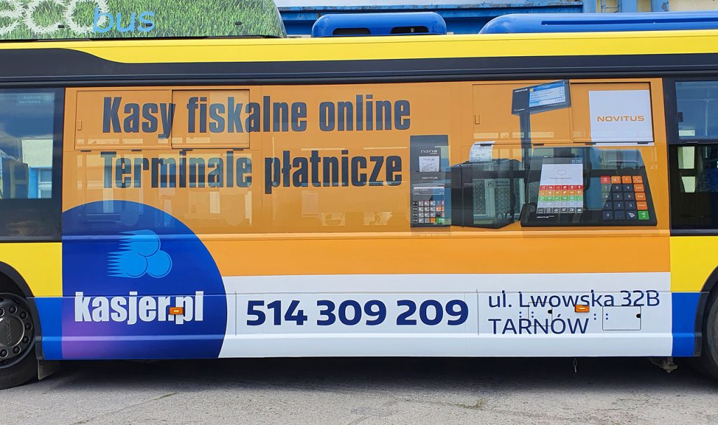 Oklejanie autobusów Tarnów